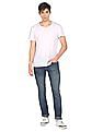 Flying Machine Mid Rise Michael Slim Tapered Fit Jeans