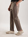 Calvin Klein Jeans Regular Fit Solid Mid Rise Trouser