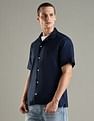 Tommy Hilfiger Solid Regular Fit Cotton Shirt