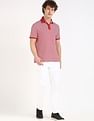 Tommy Hilfiger Striped Regular-Fit Cotton Polo Shirt