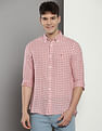 Tommy Hilfiger Linen Gingham Check Shirt