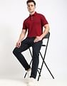 Tommy Hilfiger Solid Slim-Fit Cotton Polo Shirt