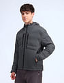 Flying Machine Regular Fit Solid Padded Jacket