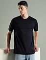 Tommy Hilfiger Solid Regular Fit Cotton T-Shirt