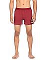 Calvin Klein Underwear Men Red Mid Rise Slim Fit Boxers