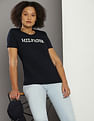 Tommy Hilfiger Transitional Cotton Monotype Embroidered T-Shirt