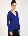 Tommy Hilfiger Regular-Fit Viscose V-Neck Sweater