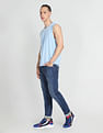 Flying Machine Slash Slim Tapered Mid Rise Jeans