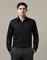 Arrow Textured Tailored Fit 1851 Shirt