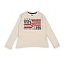 U.S. Polo Assn. Kids Boys Brand Printed T-Shirt