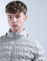 Flying Machine Solid Nylon Puffer Jacket