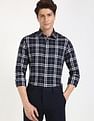 Tommy Hilfiger Checks Regular-Fit Cotton Shirt