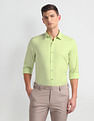 Arrow Newyork Brooklyn Super Slim Fit Solid Shirt