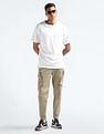 Flying Machine Relaxed Twill Cargo Trousers