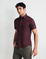 Arrow Sports Short Sleeve Super Slim Shirt