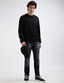 Calvin Klein Ripstop Panel Crew Neck Sweatshirt