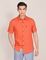 U.S. Polo Assn. Short Sleeve Pure Linen Shirt