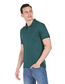 AD by Arvind Modern Jersey Slub Polo Shirt