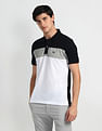 Arrow Sports Colour Block Logo Polo Shirt
