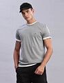 Tommy Hilfiger Mens Grey Printed T-Shirt