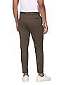 U.S. Polo Assn. Austin Trim Fit Solid Casual Trousers