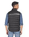 U.S. Polo Assn. High Neck Solid Quilted Jacket