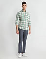 U.S. Polo Assn. Denim Co. Tartan Herringbone Slim Shirt