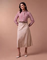 U.S. Polo Assn. Women Relaxed Fit Vertical Stripe Shirt