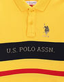 U.S. Polo Assn. Kids Boys Brand Stripe T-Shirt