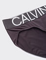 Calvin Klein Underwear Mens Solid Grey Briefs