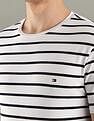 Tommy Hilfiger Striped Slim-Fit Cotton T-Shirt