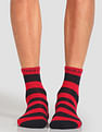 USPA Innerwear Ankle Length Terry Finish ES005 Socks - Pack Of 3
