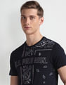 U.S. Polo Assn. Denim Co. Brand Print Cotton T-Shirt