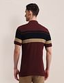 U.S. Polo Assn. Horizontal Striped Slim Fit Polo Shirt