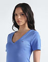Tommy Hilfiger V-Neck Pure Cotton T-Shirt
